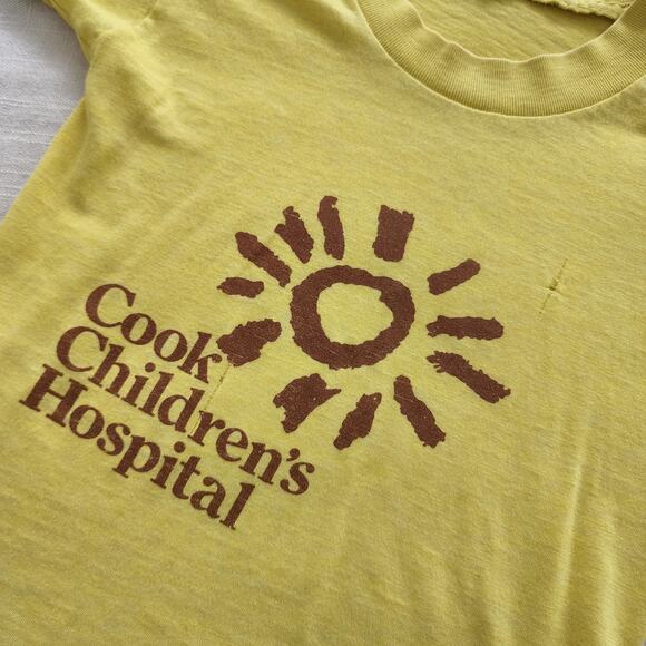 Vintage Cook Children's Hospital Single Stitch Tee 4t - Picture 2 of 11